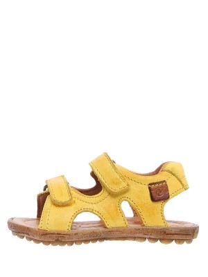 Zdjęcie produktu Naturino Skórzane sandały w kolorze żółtym rozmiar: 32