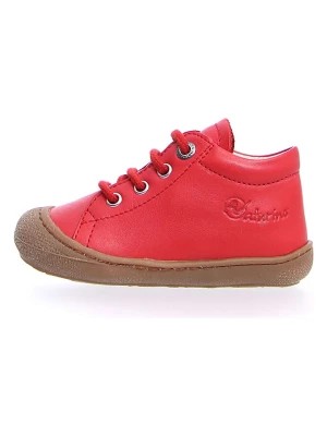 Zdjęcie produktu Naturino Skórzane sneakersy w kolorze czerwonym rozmiar: 24