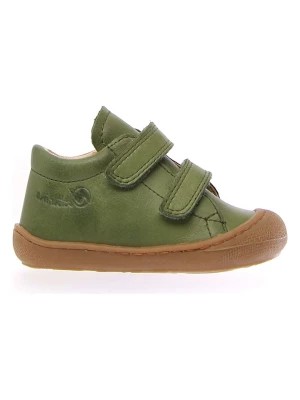 Zdjęcie produktu Naturino Skórzane sneakersy w kolorze zielonym rozmiar: 23