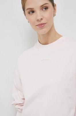 Zdjęcie produktu New Balance bluza bawełniana damska kolor różowy gładka WT23555WAN-WAN