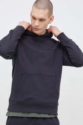 Zdjęcie produktu New Balance bluza bawełniana męska kolor szary z kapturem gładka MT23565PHM-PHM