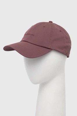 Zdjęcie produktu New Balance czapka z daszkiem LAH21100LIE kolor fioletowy gładka LAH21100LIE