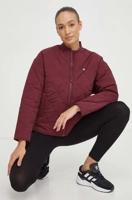 Zdjęcie produktu New Balance kurtka damska kolor bordowy przejściowa oversize
