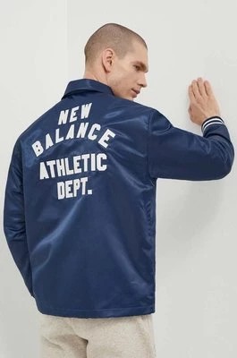Zdjęcie produktu New Balance kurtka męska kolor granatowy przejściowa MJ41553NNY