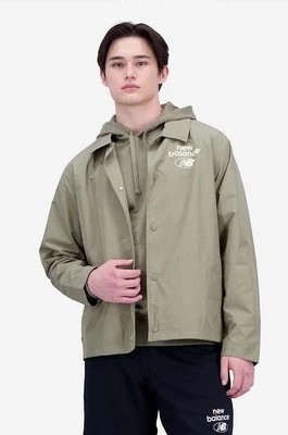 Zdjęcie produktu New Balance kurtka męska kolor zielony przejściowa MJ31531CGN-CGN