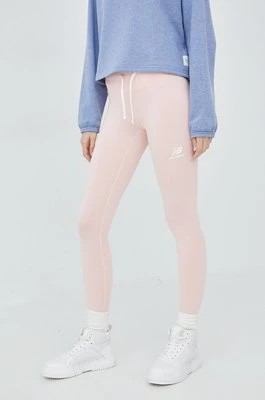 Zdjęcie produktu New Balance legginsy WP21556PIE damskie kolor różowy gładkie WP21556PIE-PIE