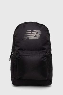 Zdjęcie produktu New Balance plecak LAB23097BK kolor czarny duży gładki LAB23097BK