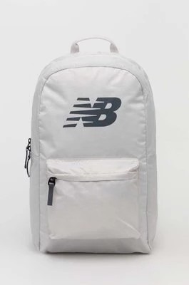 Zdjęcie produktu New Balance plecak LAB23097GYM kolor szary duży z nadrukiem LAB23097GYM