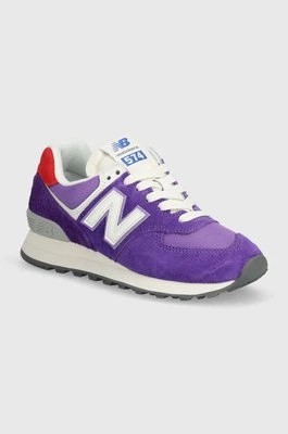 Zdjęcie produktu New Balance sneakersy 574 kolor fioletowy WL574YE2