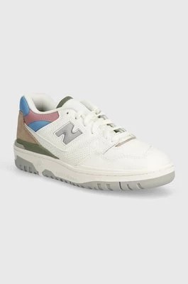 Zdjęcie produktu New Balance sneakersy skórzane 550 BB550PGA kolor biały BB550PGA