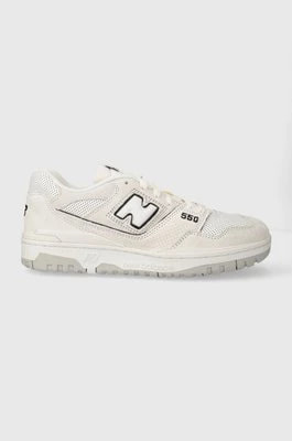 Zdjęcie produktu New Balance sneakersy skórzane BB550PRB kolor biały