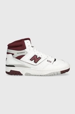 Zdjęcie produktu New Balance sneakersy skórzane BB650RCH kolor biały