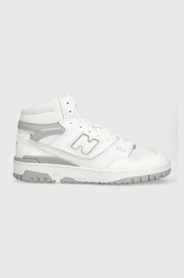 Zdjęcie produktu New Balance sneakersy skórzane BB650RVW kolor biały