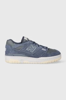 Zdjęcie produktu New Balance sneakersy zamszowe BB550PHC kolor niebieski