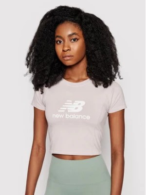 Zdjęcie produktu New Balance T-Shirt Athletics Podium WT03503 Różowy Fitted Fit