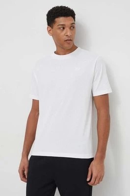 Zdjęcie produktu New Balance t-shirt bawełniany MT41533WT męski kolor biały z aplikacją
