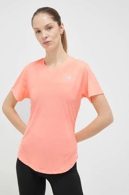 Zdjęcie produktu New Balance t-shirt do biegania Accelerate kolor pomarańczowy