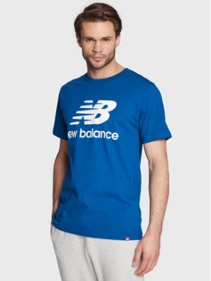 Zdjęcie produktu New Balance T-Shirt Essential Logo MT01575 Niebieski Athletic Fit