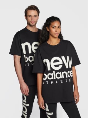 Zdjęcie produktu New Balance T-Shirt Unisex Athletics UT23505 Czarny Oversize