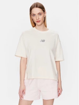 Zdjęcie produktu New Balance T-Shirt WT31511 Beżowy Oversize