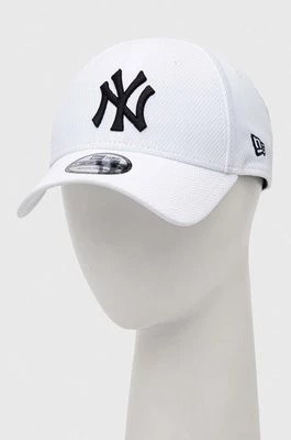 Zdjęcie produktu New Era czapka z daszkiem kolor biały wzorzysta NEW YORK YANKEES