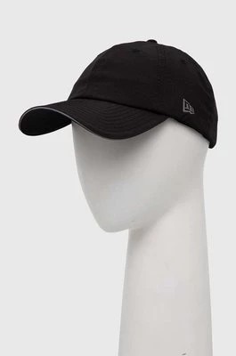 Zdjęcie produktu New Era czapka z daszkiem kolor czarny gładka