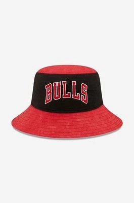 Zdjęcie produktu New Era kapelusz bawełniany Washed Tapered Bulls kolor czerwony bawełniany 60240491-CZERWONY