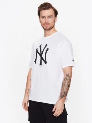 Zdjęcie produktu New Era T-Shirt Yankees Mlb League Essential 60332283 Bordowy Oversize