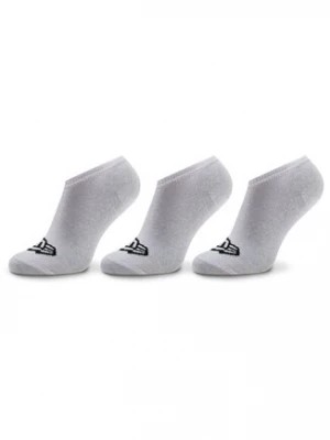 Zdjęcie produktu New Era Zestaw 3 par niskich skarpet unisex Flag Sneaker Sock 13113638 Biały