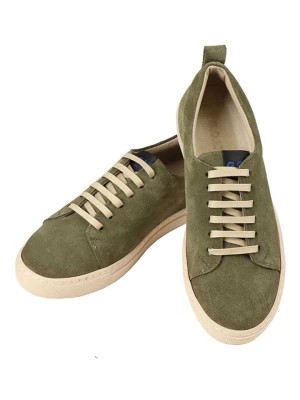 Zdjęcie produktu New G.O.L Skórzane sneakersy w kolorze zielonym rozmiar: 42