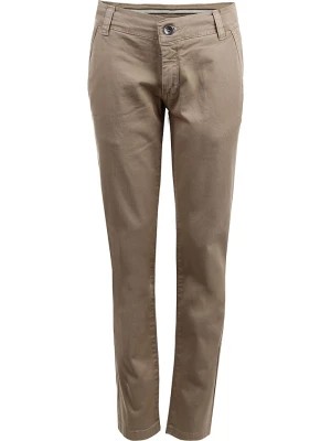 Zdjęcie produktu New G.O.L Spodnie chino w kolorze beżowym rozmiar: 176