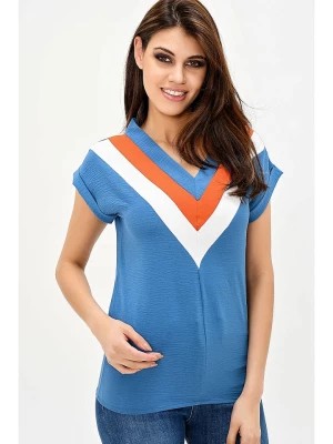 Zdjęcie produktu New Laviva Koszulka w kolorze niebieskim rozmiar: 36