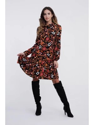 Zdjęcie produktu New Laviva Sukienka w kolorze czarnym ze wzorem rozmiar: 40