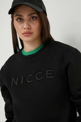Zdjęcie produktu Nicce bluza damska kolor czarny z aplikacją