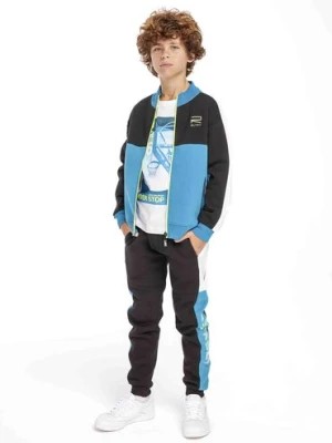 Zdjęcie produktu Niebieska bluza rozpinana dla chłopca- Respect Minoti