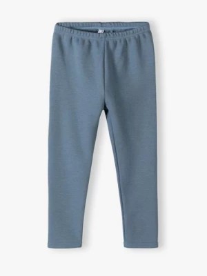 Zdjęcie produktu Niebieskie ocieplane legginsy dla dziewczynki 5.10.15.