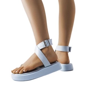 Zdjęcie produktu Niebieskie sandały na platformie Beauchamp Inna marka