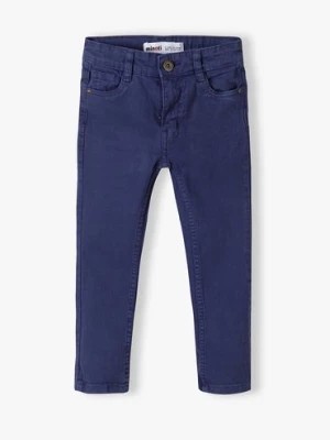 Zdjęcie produktu Niebieskie spodnie z bawełny dla chłopca Minoti