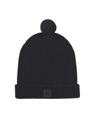 Zdjęcie produktu Niemowlęca czapka zimowa z pomponem - czarna Pinokio