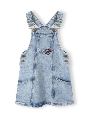 Zdjęcie produktu Niemowlęca jeansowa sukienka ogrodniczka Minoti