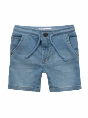 Zdjęcie produktu Niemowlęce szorty jeansowe ze ściągaczem w pasie Minoti