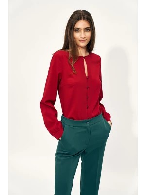 Zdjęcie produktu Nife Bluzka w kolorze czerwonym rozmiar: 42