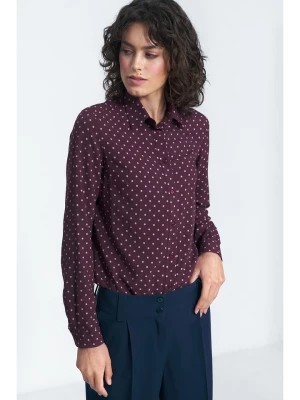 Zdjęcie produktu Nife Koszula w kolorze bordowym rozmiar: 42