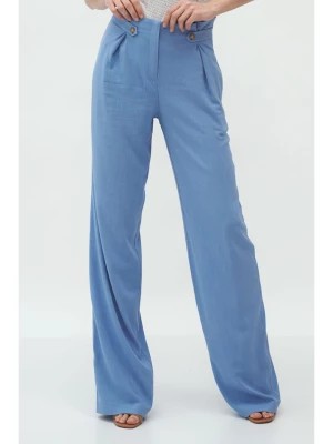 Zdjęcie produktu Nife Spodnie w kolorze niebieskim rozmiar: 40