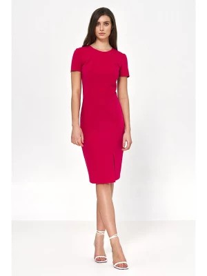 Zdjęcie produktu Nife Sukienka w kolorze różowym rozmiar: 42