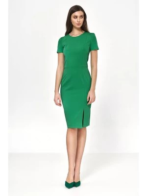 Zdjęcie produktu Nife Sukienka w kolorze zielonym rozmiar: 42