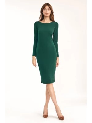 Zdjęcie produktu Nife Sukienka w kolorze zielonym rozmiar: 38