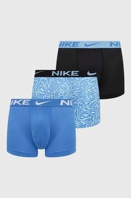 Zdjęcie produktu Nike bokserki 3-pack męskie kolor niebieski