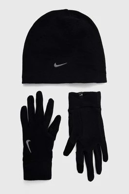 Zdjęcie produktu Nike czapka i rękawiczki kolor czarny