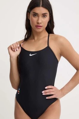 Zdjęcie produktu Nike jednoczęściowy strój kąpielowy kolor czarny miękka miseczka